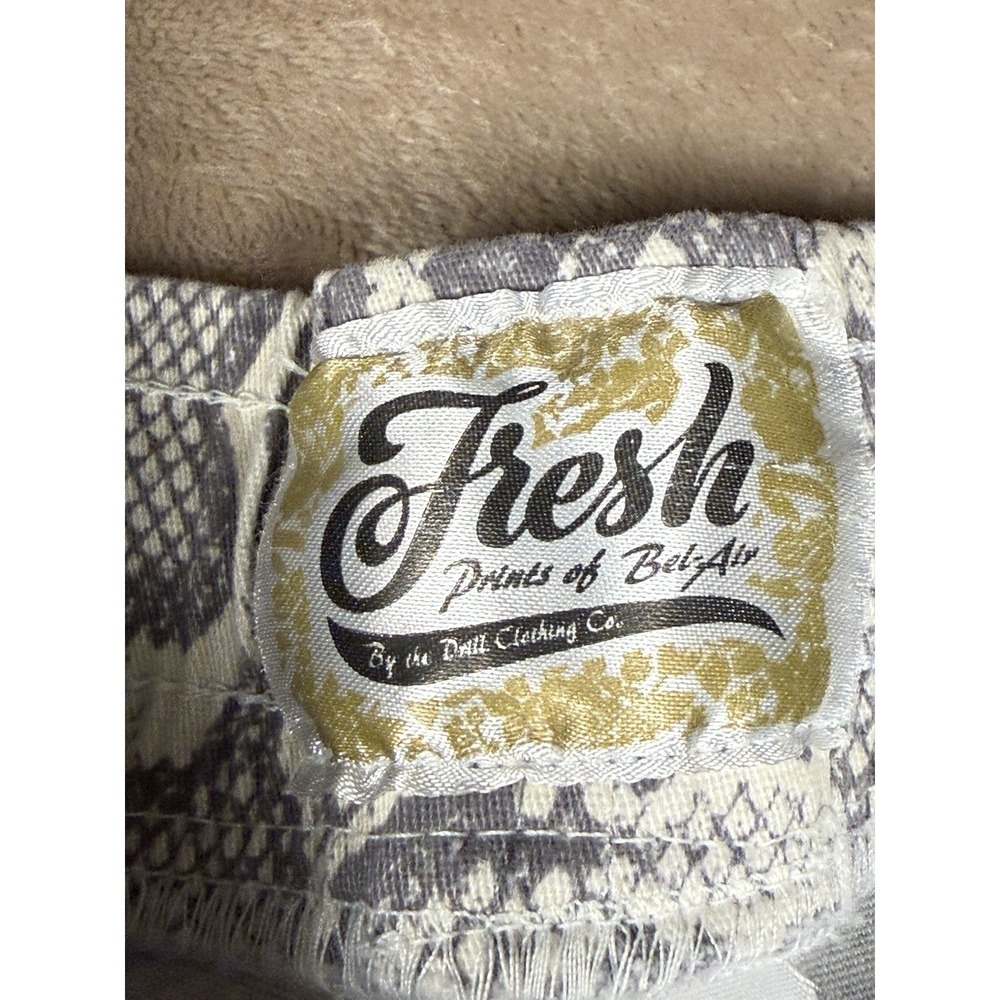 Vintage Fresh Prints Of Bel-Air Snakeskin Shorts M Retro Y2K Streetwear - Picture 5 of 16
